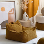 WIGIWAMA - Fauteuil Pouf Érable Molletonné