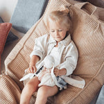 WIGIWAMA - Fauteuil Pouf Poire Cassonade