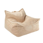 WIGIWAMA - Fauteuil Pouf Poire Cassonade