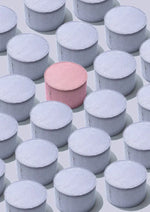 WIGIWAMA - Pouf Bleu Myrtille