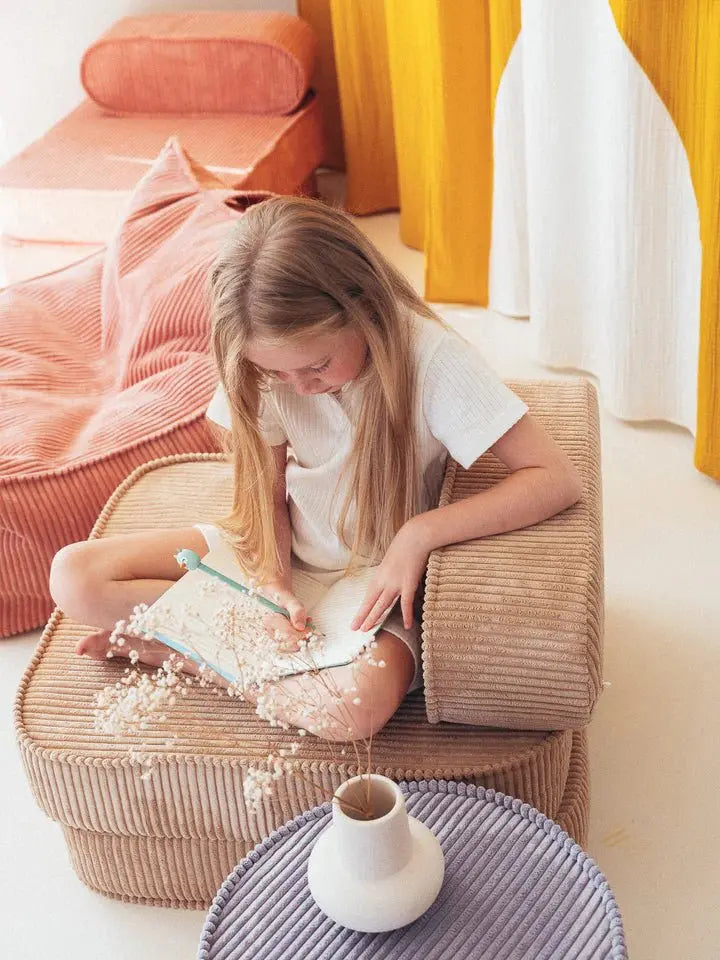 WIGIWAMA - Pouf Bleu Myrtille