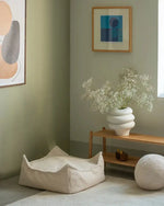 WIGIWAMA - Pouf Carré Biscuit