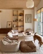 WIGIWAMA - Pouf Carré Caramel