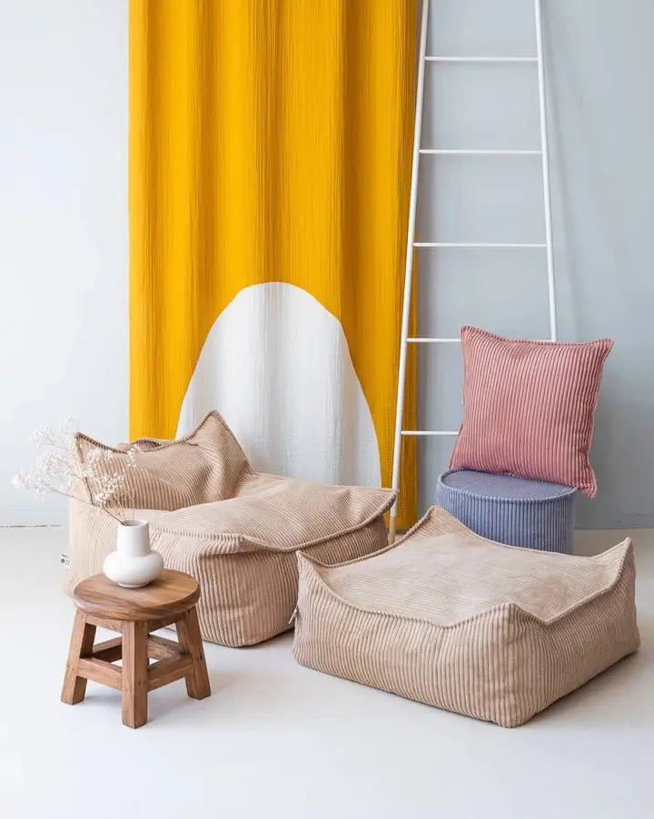 WIGIWAMA - Pouf Carré Cassonade