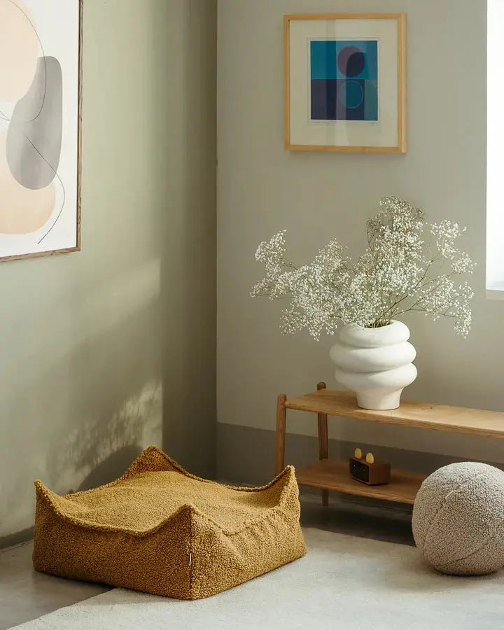 WIGIWAMA - Pouf Carré En Érable