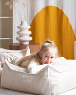 WIGIWAMA - Pouf Carré Guimauve