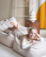 WIGIWAMA - Pouf Carré Guimauve