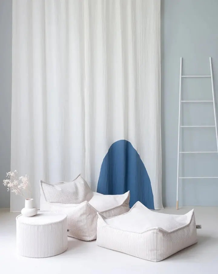 WIGIWAMA - Pouf Carré Guimauve