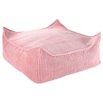 WIGIWAMA - Pouf Carré Mousse Rose