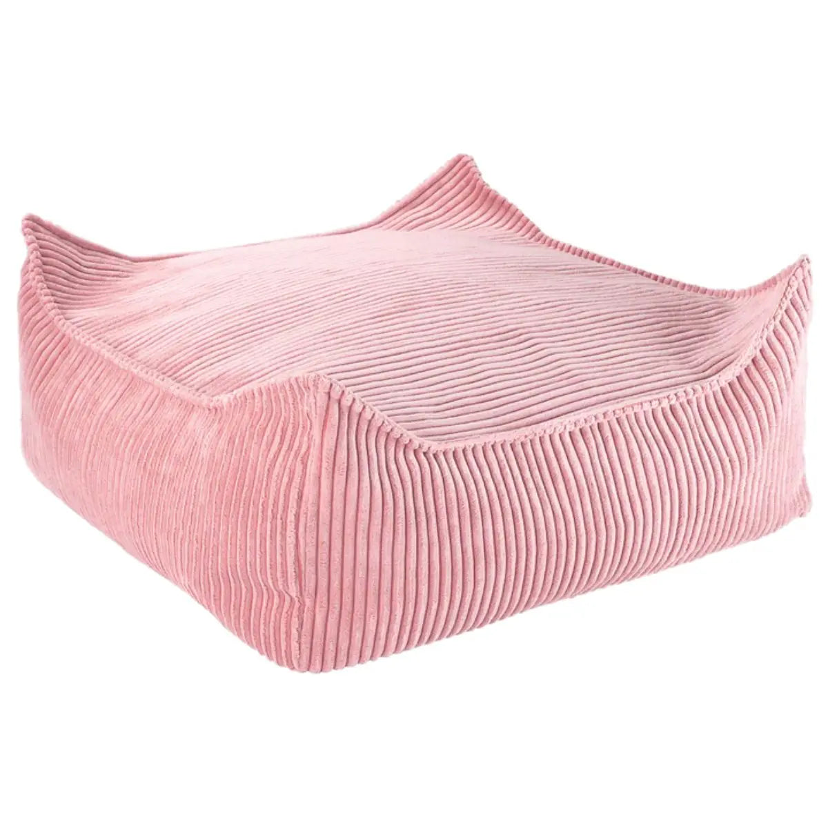 WIGIWAMA - Pouf Carré Mousse Rose