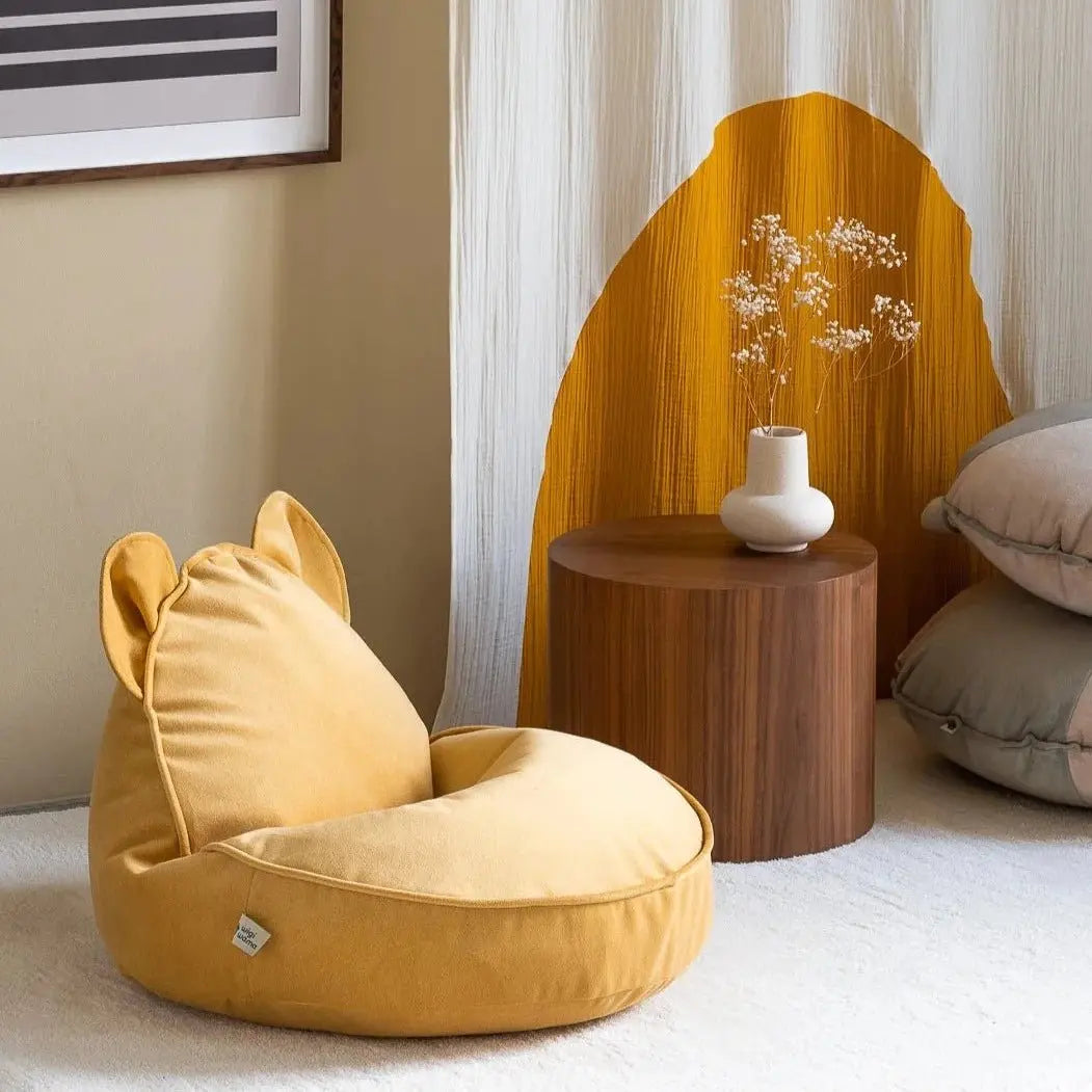 WIGIWAMA - Pouf Ours Caramel Salé