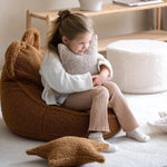 WIGIWAMA - Pouf Ours Érable Molletonné