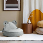 WIGIWAMA - Pouf Ours Vert Brumeux