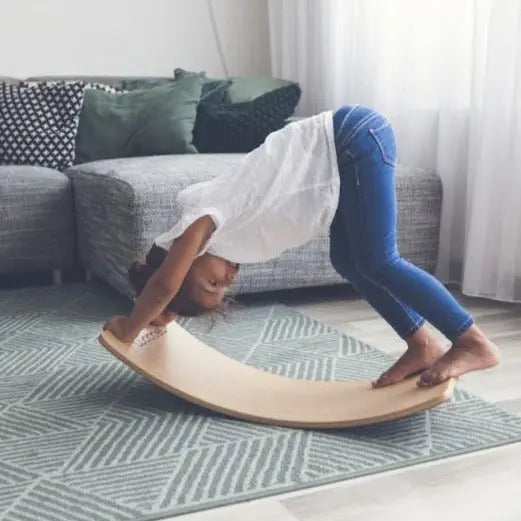 WOBBEL - Planche d'équilibre Starter - Bleu Ciel