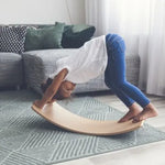 WOBBEL - Planche d'équilibre Starter - Bleu Ciel